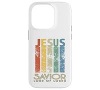 Custodia per iPhone 14 Pro Gesù Salvatore Signore dei Signori