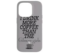 Custodia per iPhone 14 Pro Gilmore Girls More Coffee