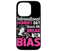 Custodia per iPhone 14 Pro Giornata internazionale della donna 8 marzo Rompere il pregiudizio