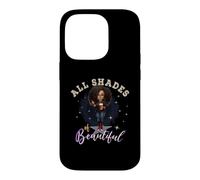 Custodia per iPhone 14 Pro Girl Empowered Afro Black Queen African Women