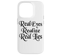 Custodia per iPhone 14 Pro Gli occhi veri realizzano le vere bugie