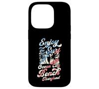Custodia per iPhone 14 Pro Godetevi il surf Ocean City Beach Maryland Retro Style Surf