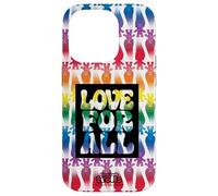 Custodia per iPhone 14 Pro Good Luck Trolls Love For All Rainbow