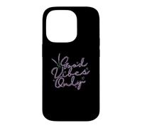 Custodia per iPhone 14 Pro Good Vibes Only Lavender Garden Fragranza Pianta