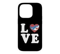 Custodia per iPhone 14 Pro Grafica Shark Love Spelled Out With Heart