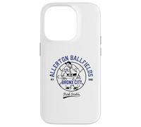 Custodia per iPhone 14 Pro Grafica universitaria di baseball del Bronx NYC PAFI349