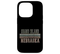 Custodia per iPhone 14 Pro Grand Island Retrò Nebraska