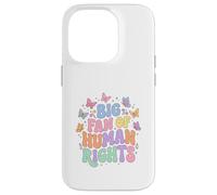 Custodia per iPhone 14 Pro Grande fan dell'empowerment dei diritti umani
