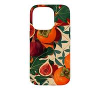 Custodia per iPhone 14 Pro Grappolo di frutteto di fichi e cachi