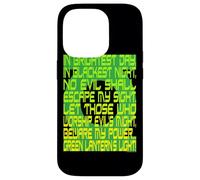 Custodia per iPhone 14 Pro Green Lantern Oath Black