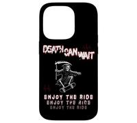 Custodia per iPhone 14 Pro Grim Reaper Skateboard Skater Streetwear