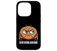Custodia per iPhone 14 Pro Grumpy Crab Summer Break Seaside Humor