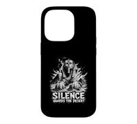 Custodia per iPhone 14 Pro Guardie del silenzio La Sfinge del Deserto Egitto Piramidi