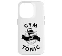 Custodia per iPhone 14 Pro Gym and Tonic - Fitness Humor Gin & Tonic Pun