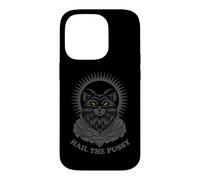Custodia per iPhone 14 Pro "Hail the Pussy" Goth Satan Clothing Gothic Hail Satan