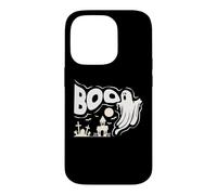 Custodia per iPhone 14 Pro Halloween Boo Fantasmi Trick Treat