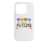 Custodia per iPhone 14 Pro Happy Everything Gnomi Every Seasons All Year Tree