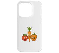 Custodia per iPhone 14 Pro Happy Garden Harvest Trio