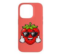 Custodia per iPhone 14 Pro Happy Strawberry Pollice Up Summer Cool Vibes