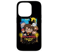 Custodia per iPhone 14 Pro Harry Potter Chibi and The Sorcerer's Stone