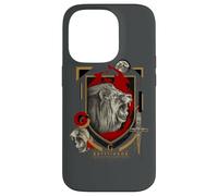 Custodia per iPhone 14 Pro Harry Potter Gryffindor Magicial Mischief Level Up Crest