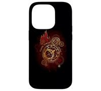 Custodia per iPhone 14 Pro Harry Potter Hogwarts Clock Tower