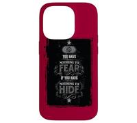 Custodia per iPhone 14 Pro Harry Potter Nothing To Fear Poster