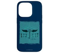 Custodia per iPhone 14 Pro Harry Potter Winged Keys Guarding the Stone