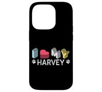 Custodia per iPhone 14 Pro Harvey Nome cane personalizzato Harvey Pet Lover