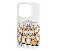 Custodia per iPhone 14 Pro Hear the Ten Pins Laughing Bowling Bowler Pun