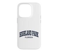 Custodia per iPhone 14 Pro Highland Park Florida Retro