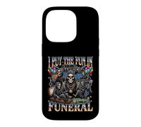 Custodia per iPhone 14 Pro Ho messo il divertimento in funerale Tristo Mietitore Partito Bootleg Halloween