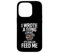 Custodia per iPhone 14 Pro Ho scritto una canzone che si chiama Feed Me Funny Cat