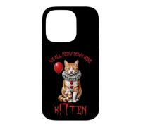 Custodia per iPhone 14 Pro Horror Movie Cat - We All Meow Down Here (Gattino) Halloween
