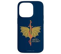 Custodia per iPhone 14 Pro House of the Dragon Sword with Wings