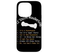 Custodia per iPhone 14 Pro Hoverboard Checklist Cool & Funny hoverboard Gift