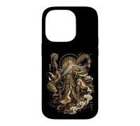 Custodia per iPhone 14 Pro Huangdi Imperatore Giallo Drago Cinese Mitologia