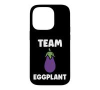 Custodia per iPhone 14 Pro Humor food eggplant simple team eggplant