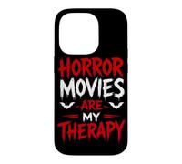 Custodia per iPhone 14 Pro I film horror sono la mia terapia Halloween spettrale