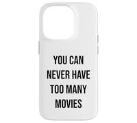 Custodia per iPhone 14 Pro I film non sono mai troppi