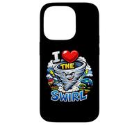 Custodia per iPhone 14 Pro I Heart The Swirl Funny Storm Chaser