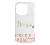Custodia per iPhone 14 Pro I Hung My Queen Again Chess costruisce il design dei personaggi