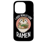 Custodia per iPhone 14 Pro I Just Really Love Ramen Sparrow Noodles Bowl Cup Soup Japan
