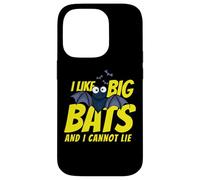 Custodia per iPhone 14 Pro I Like Big Bats and I Cannot Lie Funny Bat Lovers