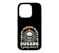 Custodia per iPhone 14 Pro I Like My Parades Black And My Sugars Going Down Emo Goth