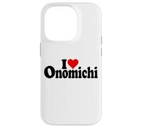 Custodia per iPhone 14 Pro I LOVE HEART ONOMICHI CITY HIROSHIMA PREFETTURA GIAPPONE