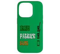 Custodia per iPhone 14 Pro I miei nomi Patrick e io sono Irish Paddys Day Fun Checklist