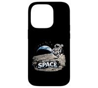Custodia per iPhone 14 Pro I Need Some Space - Earthrise Lunar Orbit Kosmos Fun Art