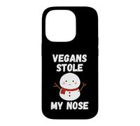 Custodia per iPhone 14 Pro I vegani mi hanno rubato il naso Natale Divertimento