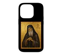 Custodia per iPhone 14 Pro Icona ortodossa di San Giuseppe Esicasta